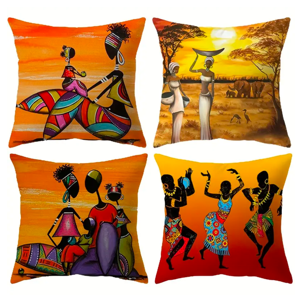 Native African Cushion Covers from Moderny