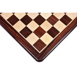 21 inches Large Flat Chess board Rosewood & Maple Wood - Square of 55 mm from Royal Chess Mall