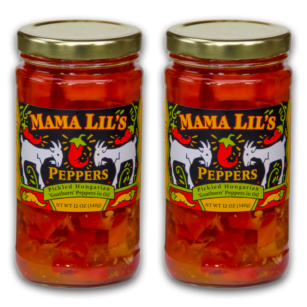 Mama Lil's Mildly Spicy Peppers in Oil (Original) - 12oz. from Mama Lil's