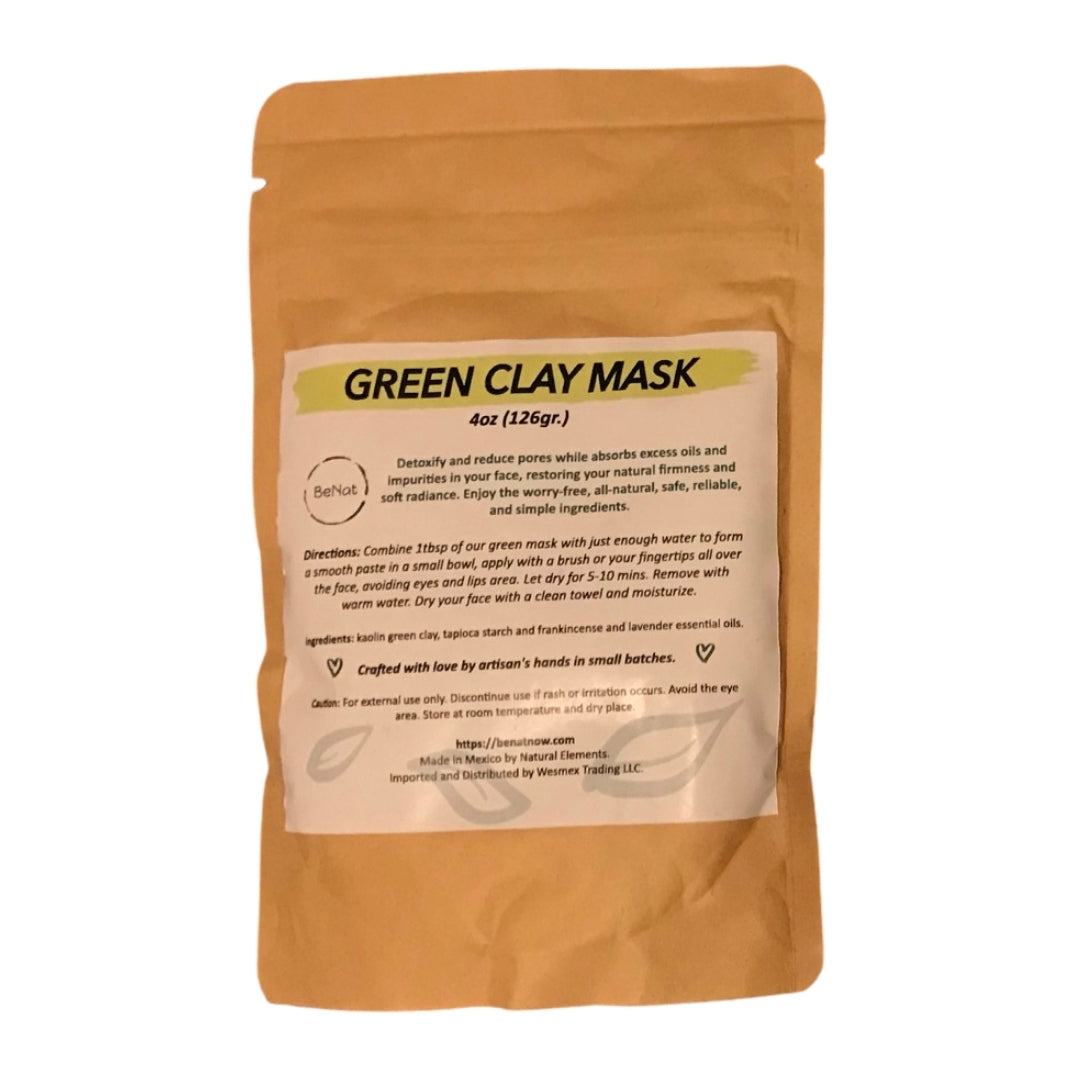 Green Clay Mask from BeNat