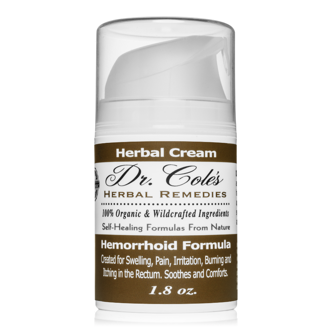 Dr. Cole's Organic Hemorrhoid Cream from COLEHERBALS