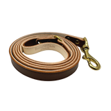 Plain Leather Dog Leashes from Bonne et Filou