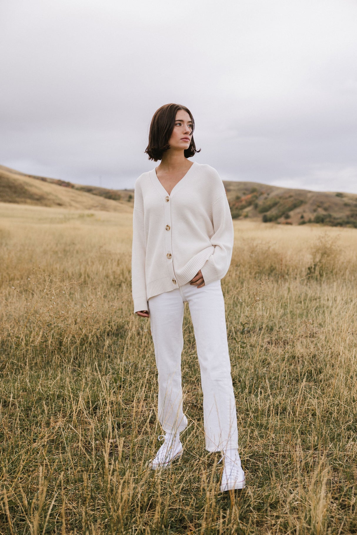 Oversized Classic Cardigan from Cozy Earth
