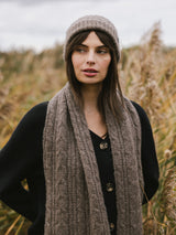 Cable Knit Beanie from Cozy Earth