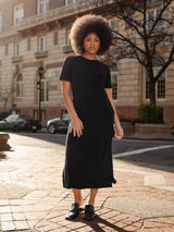 Women's Brushed Bamboo Midi Dress from Cozy Earth