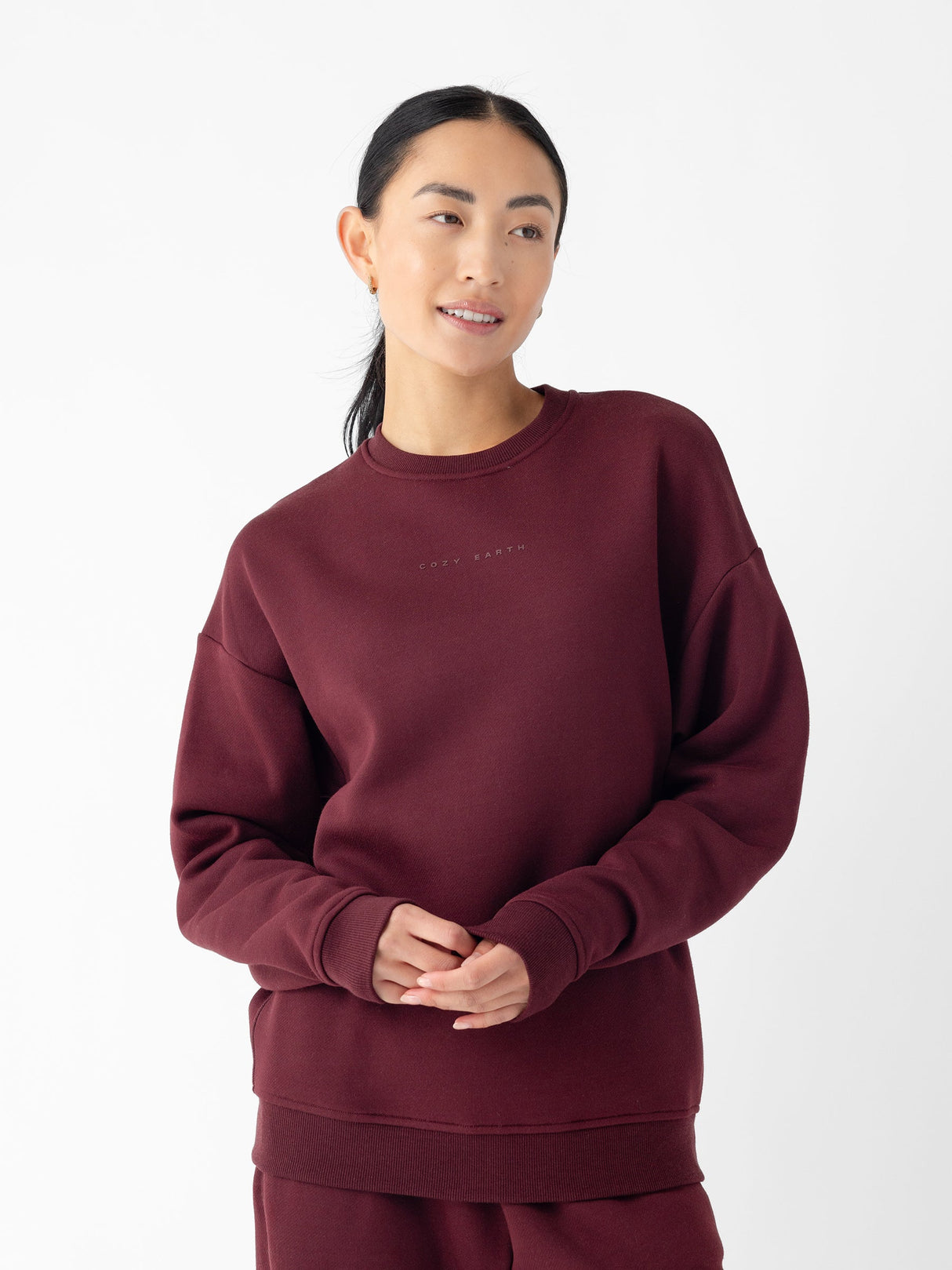 Women's CityScape Crewneck & Sweatpant Set from Cozy Earth