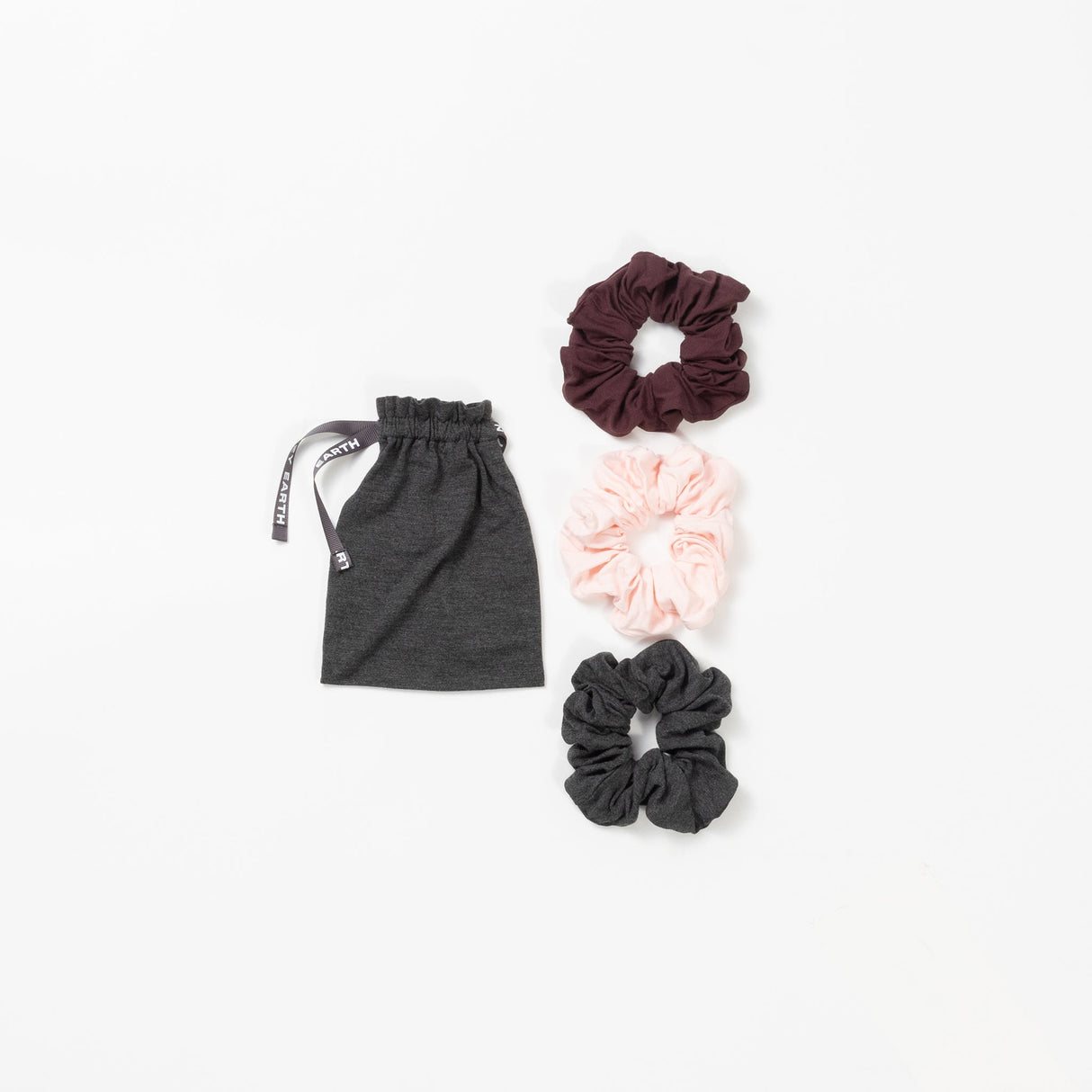 Bamboo Stretch-Knit Scrunchies from Cozy Earth