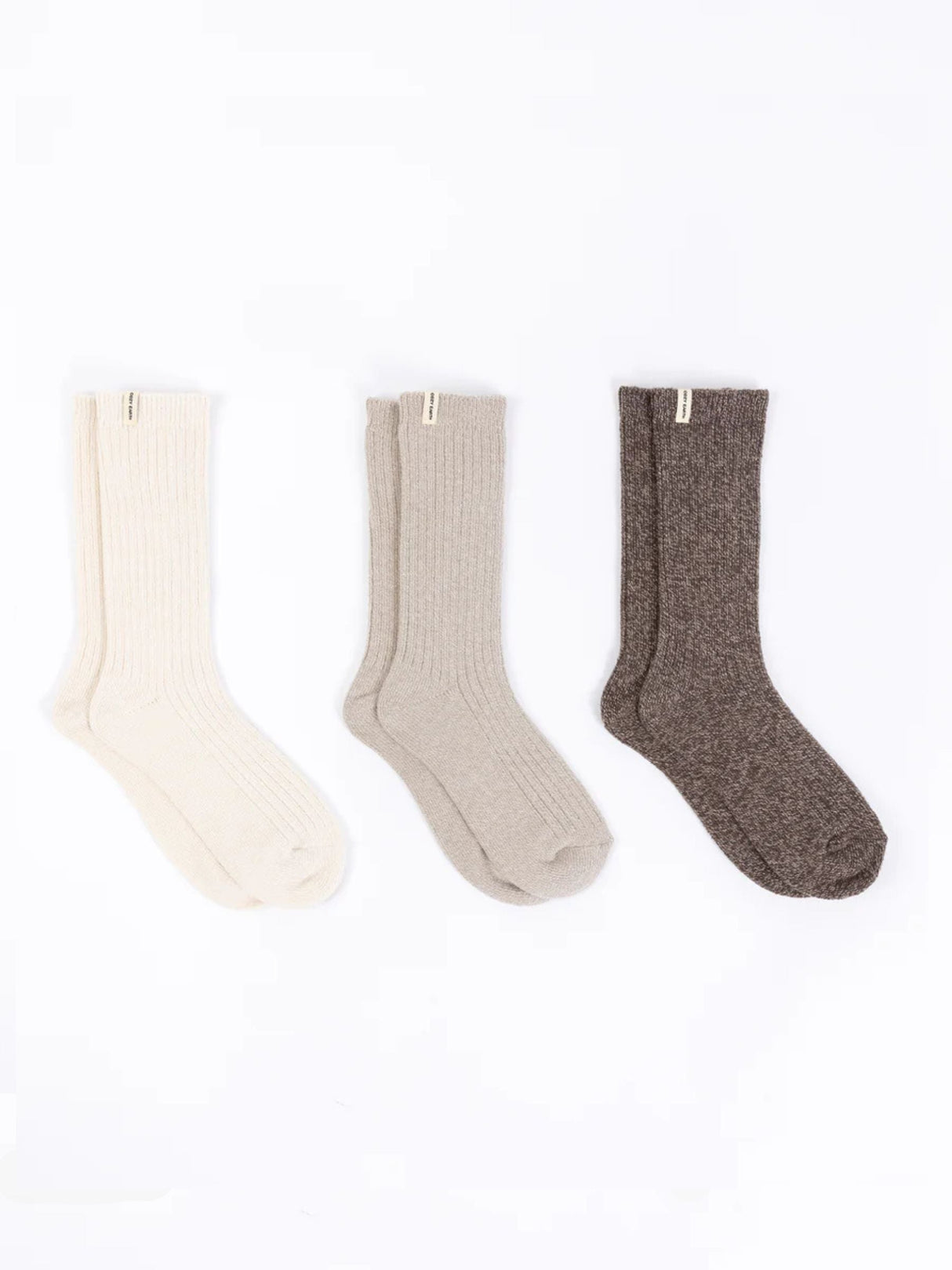 The Plush Lounge Sock 3-Pack from Cozy Earth