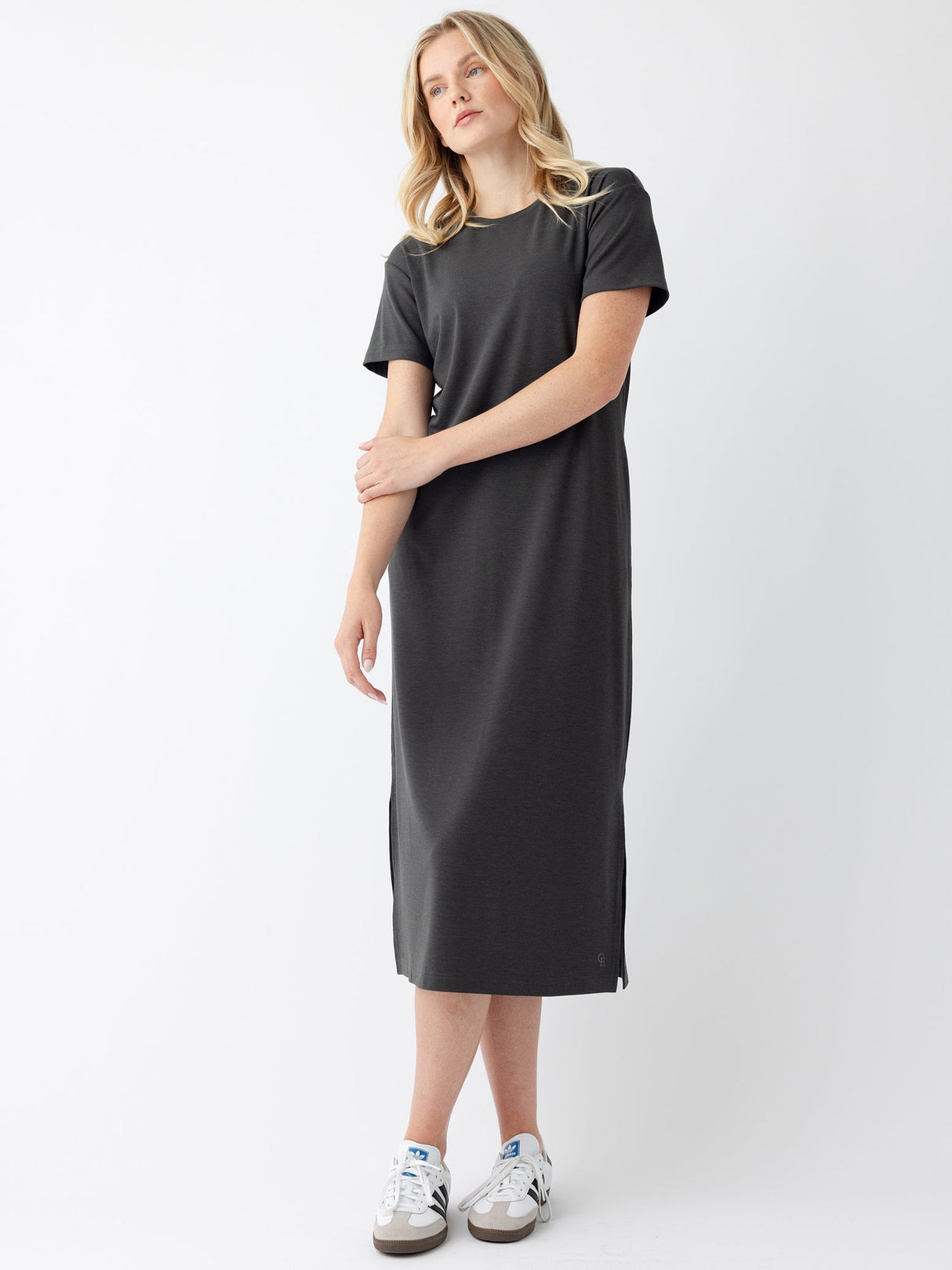 Women's Brushed Bamboo Midi Dress from Cozy Earth