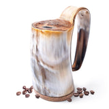 Horn Coffee Mug from Norse Tradesman