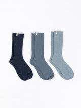 The Plush Lounge Sock 3-Pack from Cozy Earth