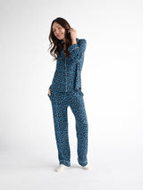 Women's Bamboo Stretch-Knit Long Sleeve Pajama Set from Cozy Earth