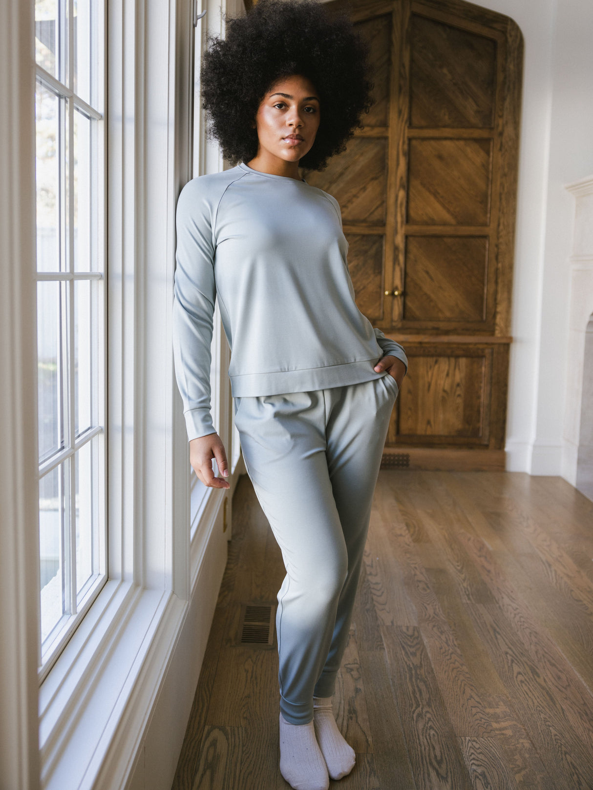 Women's Brushed Bamboo Jogger Set from Cozy Earth