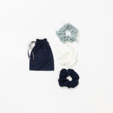 Bamboo Stretch-Knit Scrunchies from Cozy Earth