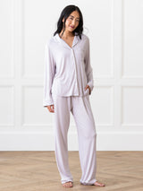 Women's Bamboo Stretch-Knit Long Sleeve Pajama Set from Cozy Earth