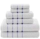 Nisa Luxury Linen 6 Piece 100% Cotton Turkish Bath Towel Set From American Soft Linen