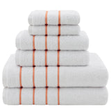 Nisa Luxury Linen 6 Piece 100% Cotton Turkish Bath Towel Set From American Soft Linen
