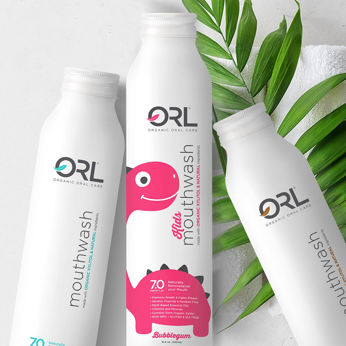 Natural Mouthwash made with the Finest Clean Ingredients from ORL