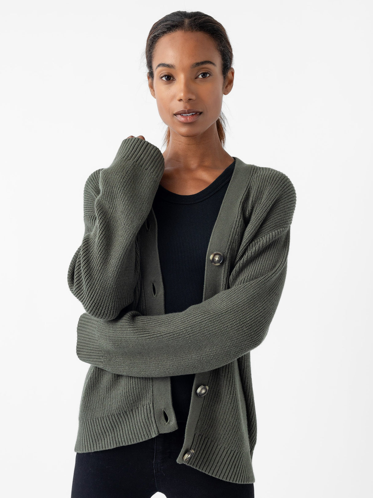 Oversized Classic Cardigan from Cozy Earth