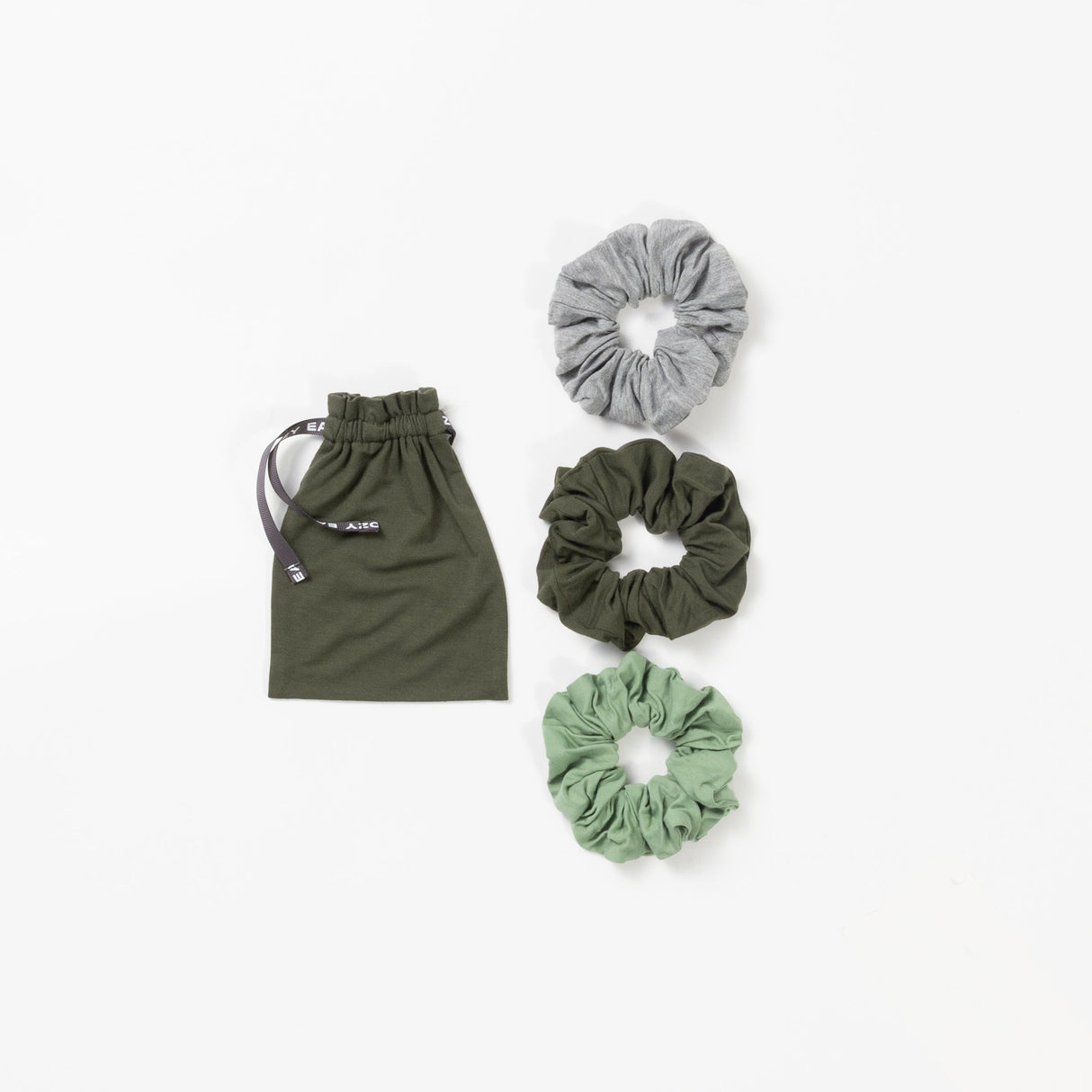 Bamboo Stretch-Knit Scrunchies from Cozy Earth