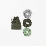 Bamboo Stretch-Knit Scrunchies from Cozy Earth