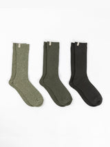 The Plush Lounge Sock 3-Pack from Cozy Earth