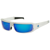 POPSIGN | Polarized | Matte Crystal Frame | Blue Mirror Lens from Popticals