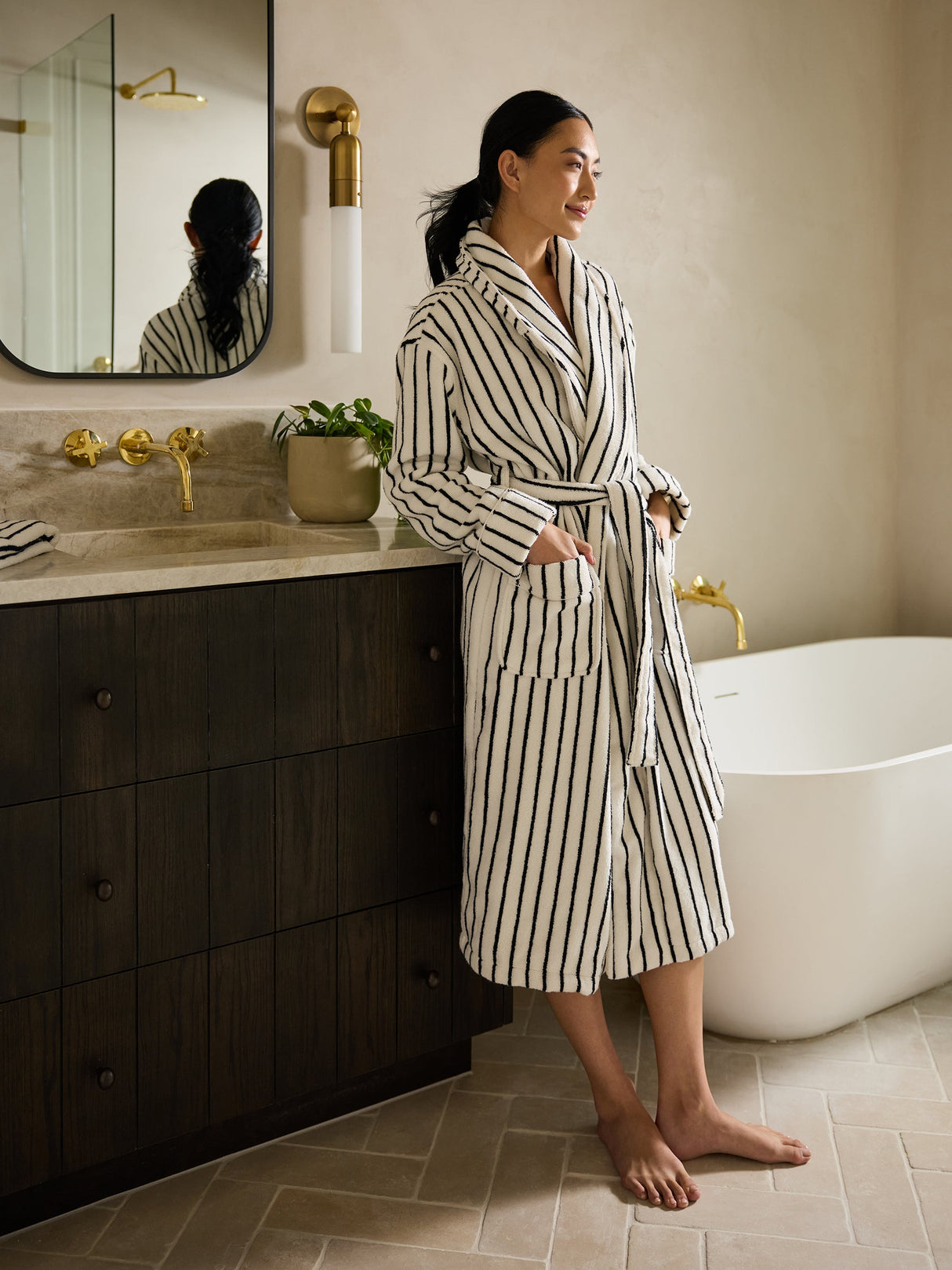 Luxe Bath Robe from Cozy Earth