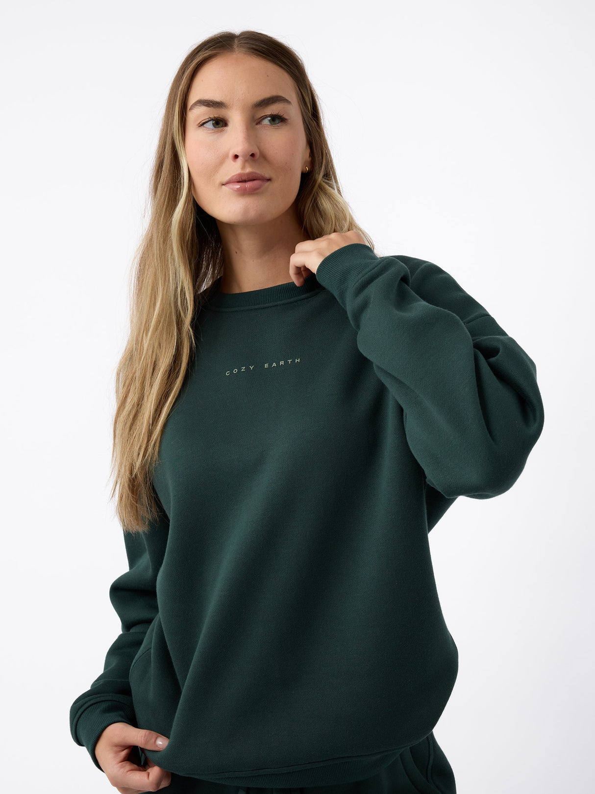 Women's CityScape Crewneck & Sweatpant Set from Cozy Earth