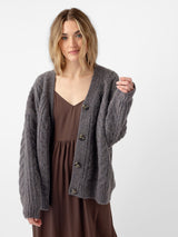 Oversized Cable Knit Cardigan from Cozy Earth
