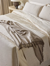 Bamboo Tassel Throw from Cozy Earth