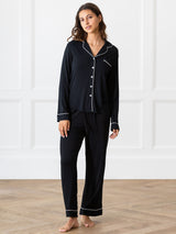 Women's Bamboo Stretch-Knit Long Sleeve Pajama Set TALL from Cozy Earth