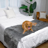 PupProtector™ Waterproof Bed Runner - Charcoal Grey from Paw.com
