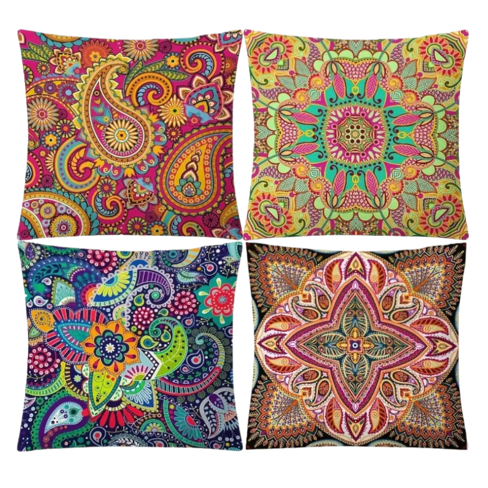 Colorful Bohemian Cushion Cover from Moderny