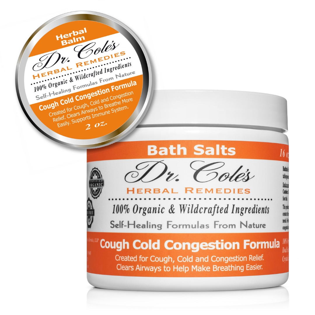 Dr. Cole's Cough Cold & Congestion Bundle From Dr. Cole's Herbal Remedies