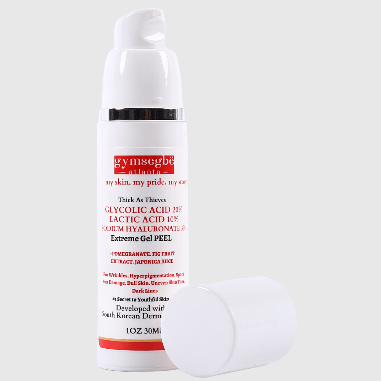 Thick As Thieves Pure Glycolic Acid Lactic Acid Extreme Gel Peel from gymsegbë