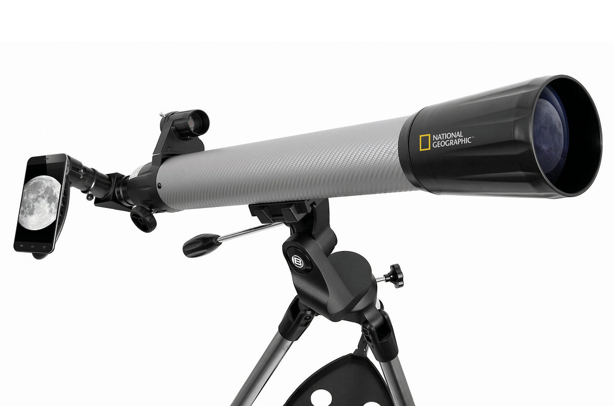 National Geographic 70mm Refractor Telescope Adjustable Height Tripod from Explore Scientific