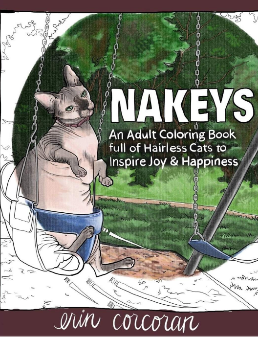 SPHYNX CAT COLORING BOOK from ReNewedPet