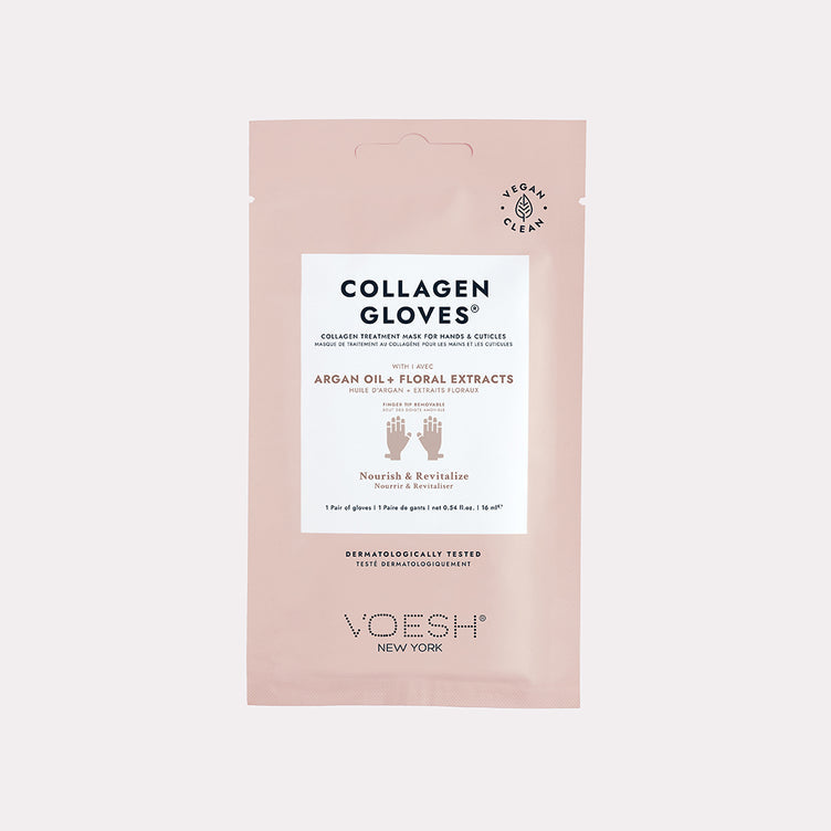 VOESH Collagen Mask Gloves - Argan Oil & Floral Extracts single from iNAIL SUPPLY