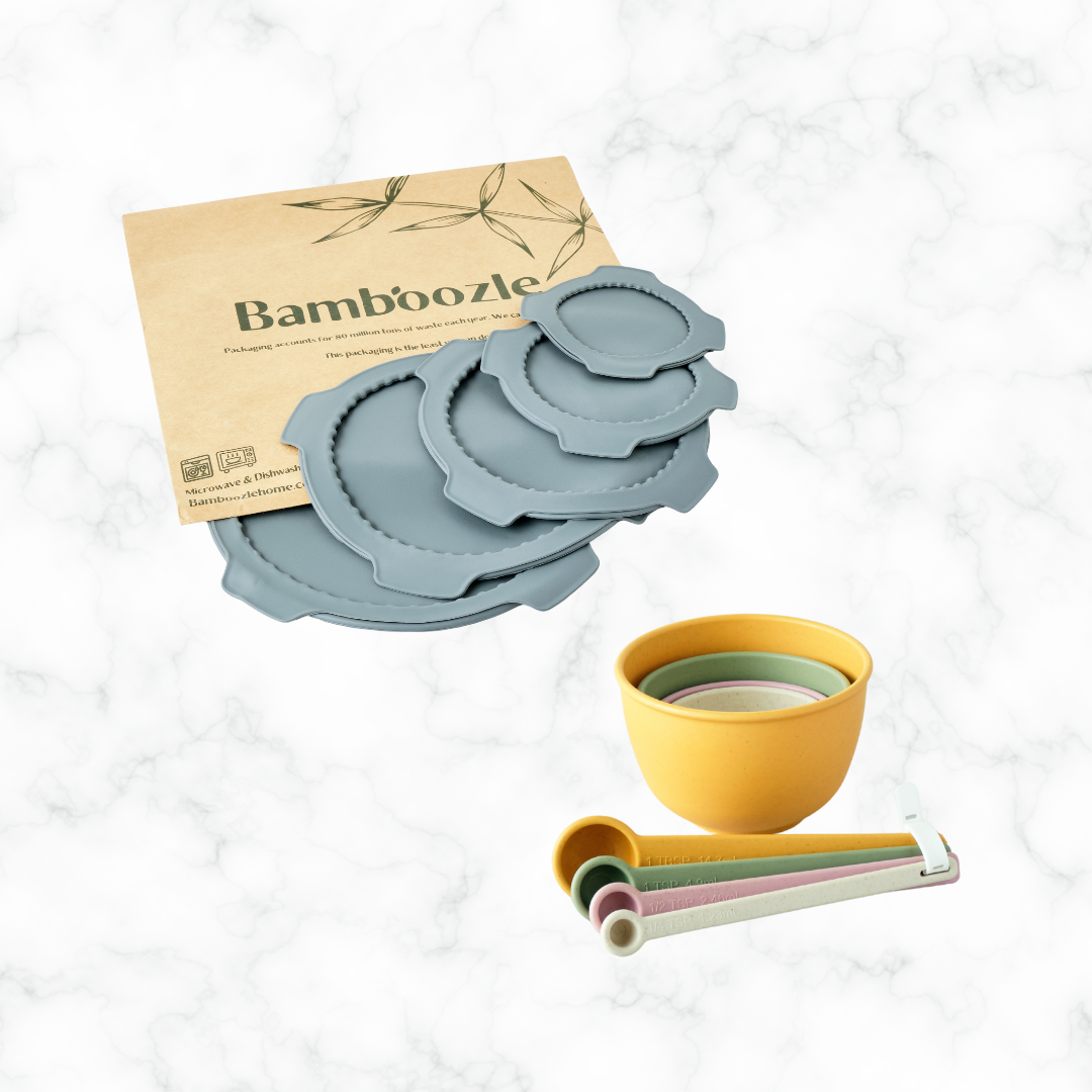 Baking Accessories - Measuring Duo and Lids Bundle from Bamboozle Home