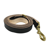 Plain Leather Dog Leashes from Bonne et Filou