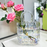 Glamour Glass Handbag Vase from Moderny