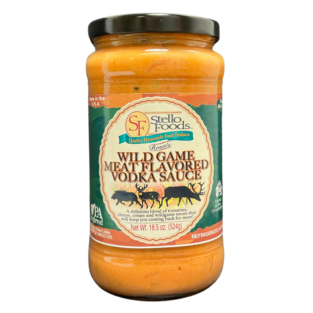 Stello Foods - Rosie's Wild Game Meat Flavored Vodka Sauce 18.5 oz from Stello Foods