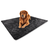 PupProtector™ Summer Short Fur Waterproof Throw Blanket - Midnight Black from Paw.com