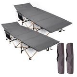 Folding Camping Cots for Adults Heavy Duty, Blue Grey From Redcamp