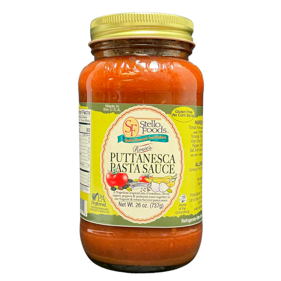 Stello Foods - Rosie's Puttanesca Pasta Sauce 26 oz from Stello Foods