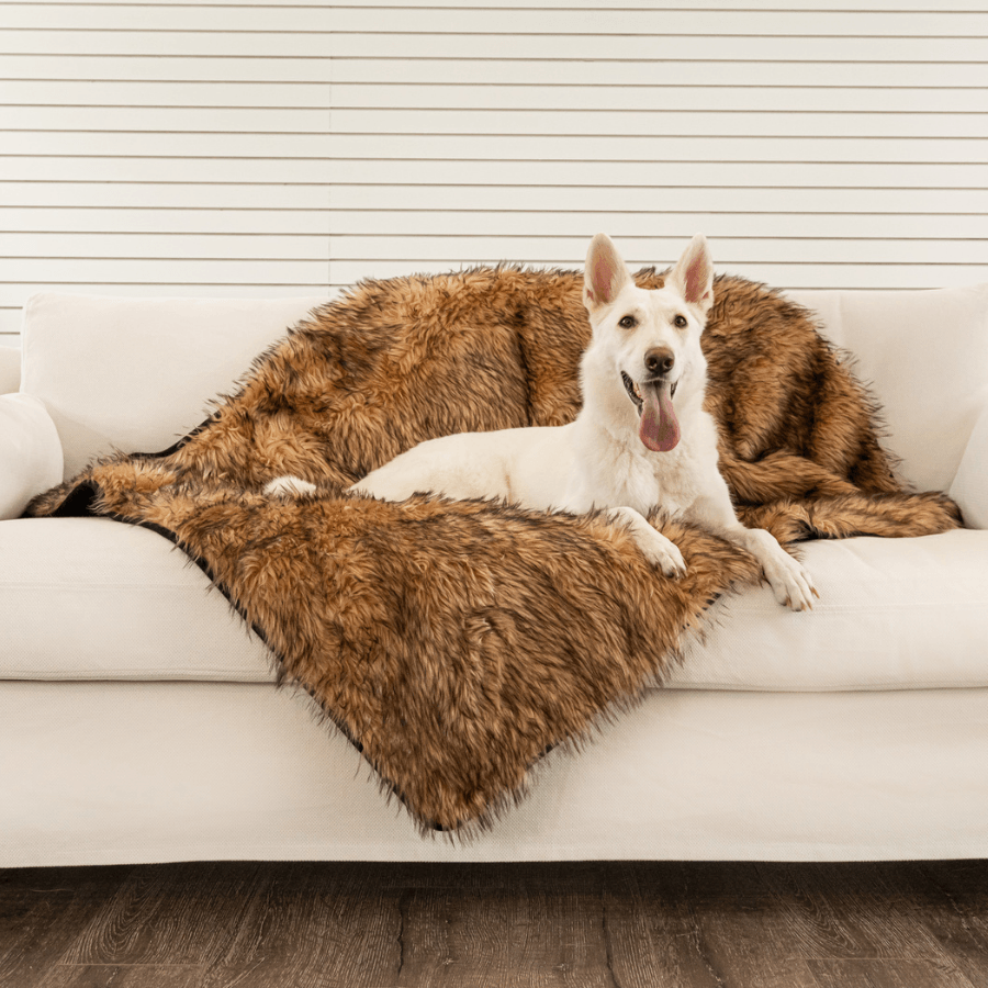 PupProtector™ Waterproof Throw Blanket - Sable Tan from Paw.com
