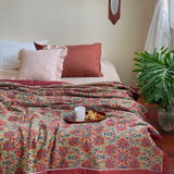 Boho Summer Throw Blanket from Moderny