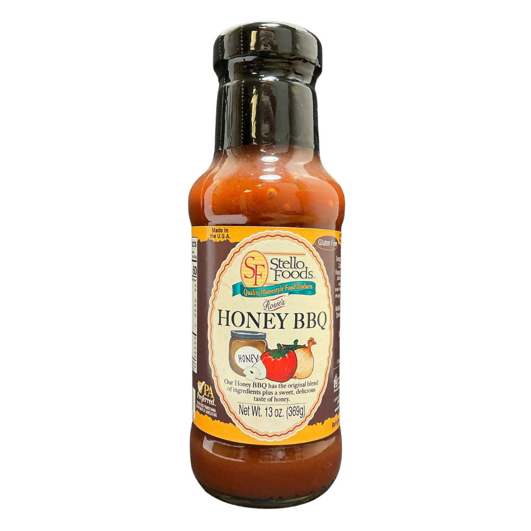 Stello Foods - Rosie's Honey BBQ Sauce 13 oz from Stello Foods