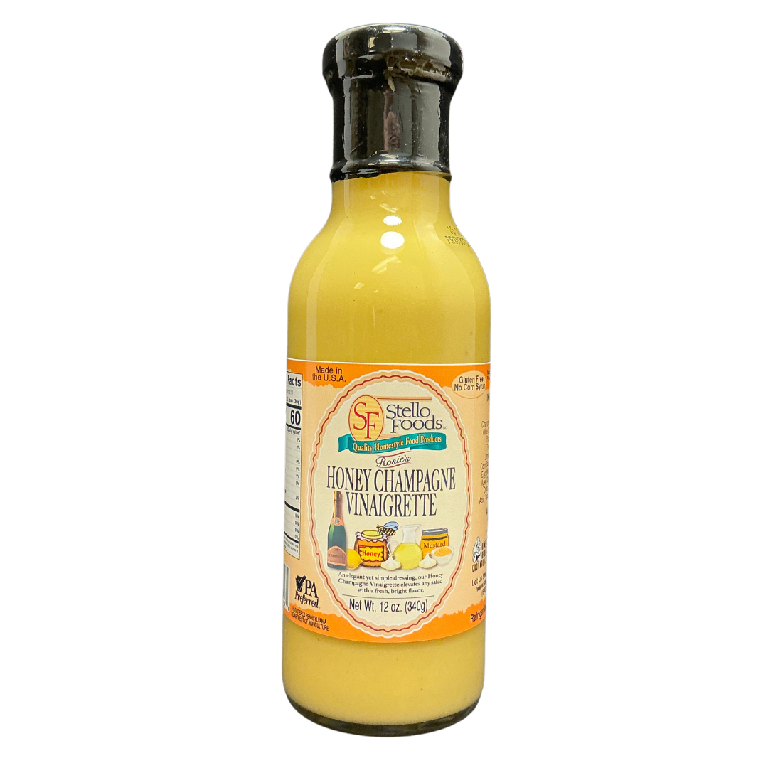 Stello Foods - Rosie's Honey Champagne Vinaigrette 12 oz from Stello Foods